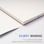 Watercolor Paper Block 9x12 Inch, Fuumuui 100% Cotton Paper Pad, 22 Sheets, Cold Pressed, Acid-Free, 140 lb/300gsm for Painting, Drawing, Art Journaling, Professional Artist Quality