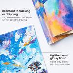 ARTEZA Acrylic Paint Set, 60 Colors (0.74 oz Tubes) – High-Viscosity, Richly Pigmented Acrylic Paints with 5 Metallic Colors for Canvas, Wood & Mixed Media