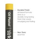 KINGART 60-Piece Oil Pastels Set, Soft Oil Pastels for Art Painting, Drawing, Blending, Art Supplies for Artists, Beginners, Students, Teachers