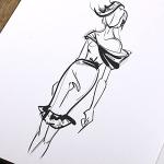 Sketchbook - Hardcover Sketch Pad, 8.5" x 11", Durable Sketch Book for Professional Adults, Artists and Amateurs, 68 lb/110 GSM, 58 Sheets, Use with Pens, Pencils, Sketching Stick