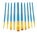 Transon 20pcs Bulk Artist Paint Brush Set for Acrylic Watercolor Gouache Hobby Craft Face Painting Blue