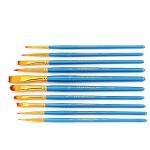 Transon 20pcs Bulk Artist Paint Brush Set for Acrylic Watercolor Gouache Hobby Craft Face Painting Blue