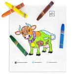 Color Swell Bulk Oil Pastels - 36 Packs with 12 Colors Each - Perfect for Kids, Classrooms, Parties, Students, Donations, Party Favors - Bulk Oil Pastels