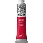 Winsor & Newton Winton Oil Color, 200ml (6.75-oz) Tube, Permanent Alizarin Crimson