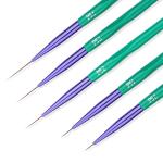 Detail Paint Brushes, Ultra Fine Tip Thin Brush for Fine Detailing & Art Painting, Acrylic Watercolor Craft Rock Face Painting Nail Art Striping etc.