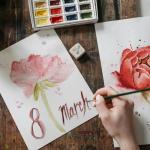 150 Sheets Watercolor Paper, Cold Press 8.5"x11" Water Color Paper Pad Bulk 110 lb/230 GSM Thick Textured Cotton Paint Paper for Watercolorist Painting Drawing Artists Adults