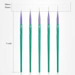 Detail Paint Brushes, Ultra Fine Tip Thin Brush for Fine Detailing & Art Painting, Acrylic Watercolor Craft Rock Face Painting Nail Art Striping etc.