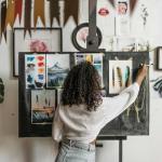 150 Sheets Watercolor Paper, Cold Press 8.5"x11" Water Color Paper Pad Bulk 110 lb/230 GSM Thick Textured Cotton Paint Paper for Watercolorist Painting Drawing Artists Adults