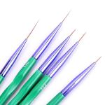 Detail Paint Brushes, Ultra Fine Tip Thin Brush for Fine Detailing & Art Painting, Acrylic Watercolor Craft Rock Face Painting Nail Art Striping etc.