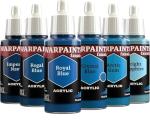 The Army Painter, Warpaints Fanatic Flexible Triad: Vivid Blues, 6 x 18 ml acrylic paints - Miniature quality hobby paint for Dungeons and dragons (DnD) & Warhammer Miniatures