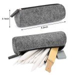 AGPTEK 22 PCS Sketch Drawing Tools, 16 Blending Stumps Set with 2 Sandpaper Pencil Sharpeners, 1 Pencil Extension Tool, 2 Erasers & 1 Felt Bag for Student Sketch Drawing Accessories