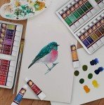 MyArtscape Artist Paint Oil Paint Set - 12ml x 48 Tubes Art Paints - Lightfast - Heavy Body Oil Painting Supplies for Adult Paint Set and oil painting for beginners