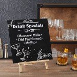 Juvale 12 Pack 13.8-inch Table Top Easels for Painting and Canvas - Wooden Holder Stand for Kids and Artists