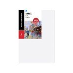 KINGART 810-2 Large White 24" x 36" Stretched Artist Canvas, Pack of 2, Gesso Primed - 100% Cotton Rectangular Canvases, 5/8" Profile, Art Supplies for Oil and Acrylic Painting