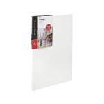 KINGART 810-2 Large White 24" x 36" Stretched Artist Canvas, Pack of 2, Gesso Primed - 100% Cotton Rectangular Canvases, 5/8" Profile, Art Supplies for Oil and Acrylic Painting