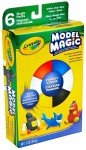 Crayola Model Magic, Modeling Material, .5 Ounces 6/Pkg-Primary