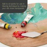 U.S. Art Supply - Refined Linseed Oil -, 500ml / 16.9 Fluid Ounce Container