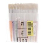 Anezus Large Chubby Paint Brushes Round and Flat Preschool Paint Brushes for Washable Paint Acrylic Paint For Toddler , 10Pcs