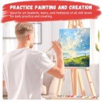 Simetufy 32 Pack 11 x 14 Inch Canvas Boards for Painting Pre-Primed White Blank Paint Canvas for Acrylic, Oil Paint, 100% Cotton, Acid Free