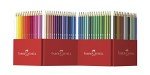 Faber-Castell Castle 111260 Colouring Pencils Set, 60 Pieces, Hexagonal, Shatterproof, for Children and Adults