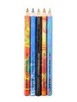 Koh-I-Noor Magic FX Pencils, 5-Pack - Original, Tropical, Neon, America and Fire (FA3405.5BC)