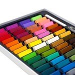 MUNGYO Soft Pastel Set – 64 Vibrant Colors for Artists | Smooth & Blendable | Square Shape