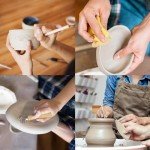 Blisstime 30pcs Clay Tools Kit - Pottery & Sculpting Tools for Adults, Polymer & Air Dry Clay, Craft Supplies