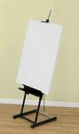 SD STUDIO DESIGNS Deluxe Easel - Black 22.5" W x 23" D x 87.75" H