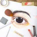 COLOUR BLOCK 30pcs Sketching Tool Set with Soft Pastels Drawing Art Blenders, Blending Stumps, Tortillions, Sandpaper, Sketch Pencil Extender, Rubber Pens