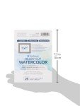 Strathmore 140-205 Ready Cut Watercolor, Cold Press, 5" x 7", White, 25 Sheets,Multicolor