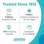 Horizon Group USA Stretched Canvas 11"" x 14"" 8 PK, 16mm Thick, 100% Cotton, for Painting, Pouring, Oil Paint, Multi-Media Art, 8-Pack (204039)