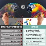 HA SHI Soft Chalk Pastels, 48 colors with additional 2pcs, Non Toxic Art Supplies, Drawing Media for Artist Stick Pastel for Professional, Kids, Beauty Nail Art, Pan Chalk Pastels