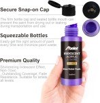 ABEIER Iridescent Acrylic Paint, Set of 18 Chameleon Colors, 2 oz/60ml Bottles, Color-shifting, Non-Toxic, High Viscosity, Blendable, Paints on Rocks Crafts Canvas Wood, Fabric, Ceramic & Stone