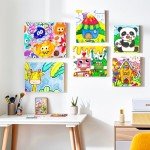 Simetufy 42 Pack 5x7 Inch Canvas Boards for Painting, 8oz Pre-Primed Small Canvas Panels, Acid-Free 100% Cotton for Acrylics Oil Watercolor Paints