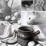 MyLifeUNIT Vine Charcoal Sticks, Willow Sketch Charcoal Pencils for Drawing, Pack of 25 (7-9 MM Dia)