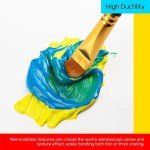 MEEDEN Heavy Body Acrylic Paint Sets, 100 Colors Acrylic Paint Tubes, Non-toxic 0.41 fl Oz /12ml Acrylic Paints for Adults, Beginners