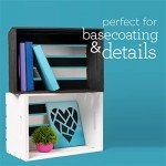 Apple Barrel PROMOABWB Set Featuring 2 White Black Acrylic Paint Colors, 16 Fl Oz (Pack of 2), Multi