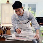 ARTEZA Stretched Canvas, 24 x 30 Inches, Pack of 6, Blank White Large Canvas for Painting for Acrylic, Oil and Gouache Paints