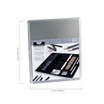 Royal & Langnickel Essentials(TM) Medium Charcoal Art Set W/Tin