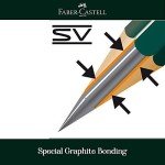 Faber-Castell pencils, Castell 9000 Artist graphite 6B pencils for sketch, drawing, shading, art supplies - box of 12