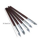 Hamineler 20pc Silicone Clay Sculpting Tools - Shaping, Modeling, Carving Set for Pottery, Sculpture