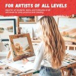 Simetufy 12 Pack 8x10 Canvas Boards for Painting, Blank Canvas Panels Art Painting Supplies - Gesso Primed 100% Cotton for Acrylic Oil Watercolor Tempera Paint