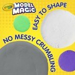 Crayola Model Magic in Gray, Modeling Clay Alternative, 4oz