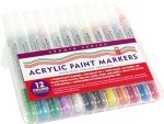 Studio Series Acrylic Paint Marker Set (12-piece set)