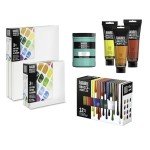 Liquitex BASICS Canvas, 3 pack, 16" x 20"