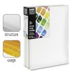 Liquitex BASICS Canvas, 3 pack, 16" x 20"