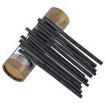 XHBTS Vine Charcoal, Soft, Black 25 Charcoal Sticks for Drawing, Sketching, and Fine Art, Willow Sketch Charcoal Pencils for Drawing (3-5mm(25pcs))