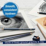 Faber-Castell Graphite Sketch Pencil Set - 6 Graphite Pencils (2H, HB, B, 2B, 4B, 6B), Drawing Pencils and Sketching Supplies