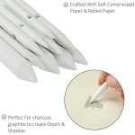 Mr. Pen - 14 Pack of Blending Stumps, Art Eraser, Blending Sticks for Drawing, Shading Pencils for Sketching