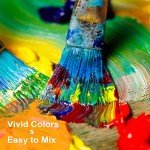 PHOENIX Oil Paint Set, 24x12ml/0.4 Fl Oz Tubes, Non-toxic Oil Based Paints for Canvas Crafts, Great Value Art Supplies for Artists, Adults & Beginners